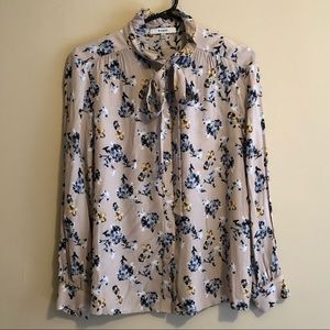 Ro&De flower long sleeve blouse - AZ